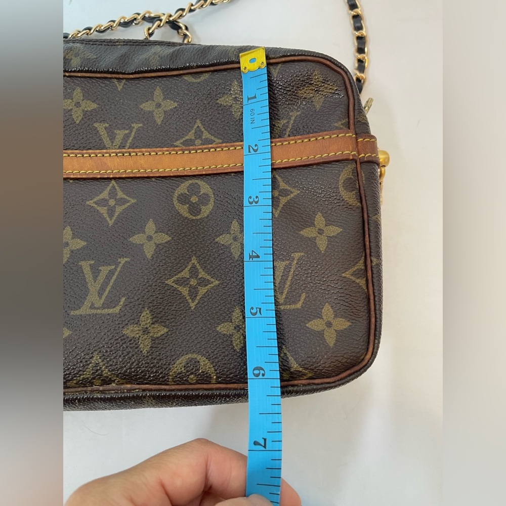 Vintage Louis Vuitton Compiègne 23 converted into a shoulder bag. - Picture 10 of 14